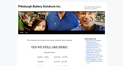 Desktop Screenshot of batterygiantpgh.com